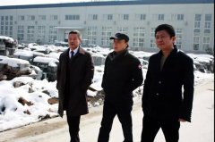 福寿园国际集团组团踏雪来访，，，，浙江ag真人国际赢盛赞