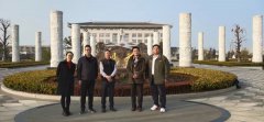 威海市民政局各级向导莅临ag真人国际调研考察